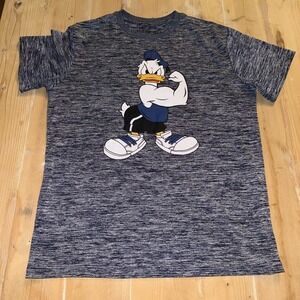 Vintage Disney‎ Donald Duck "Muscle Duck" Graphic T-Shirt Size M Funny Tee